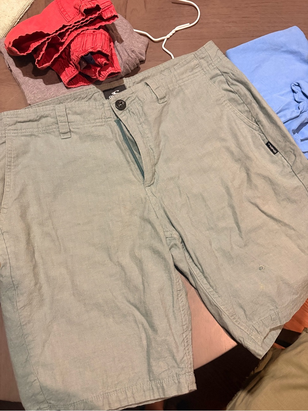 O'Neill Men's Sage Green Cargo Shorts